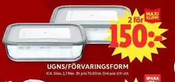 ICA Maxi Ugns/förvaringsform erbjuda
