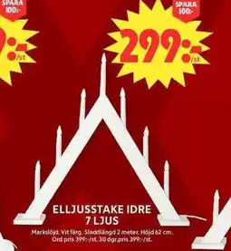 ICA Maxi Elljusstake idre 7 ljus erbjuda