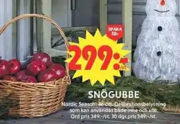 ICA Maxi Snögubbe erbjuda