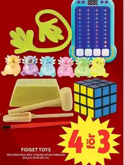 ICA Maxi Fidget toys erbjuda