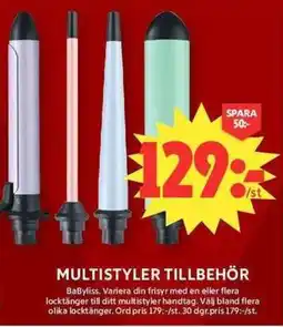 ICA Maxi BABYLISS Multistyler tillbehör erbjuda