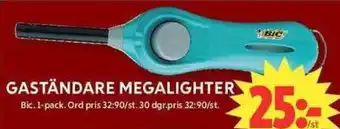 ICA Maxi BIC Gaständare megalighter erbjuda