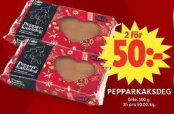 ICA Maxi GILLE Pepparkaksdeg erbjuda