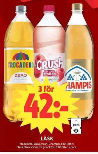 ICA Maxi Läsk erbjuda