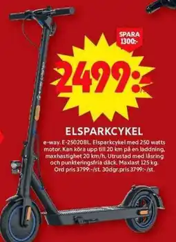ICA Maxi Elsparkcykel erbjuda