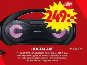 ICA Maxi NEDIS Högtalare erbjuda
