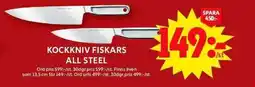 ICA Maxi Kockkniv fiskars all steel erbjuda