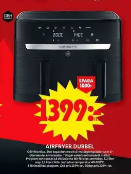 ICA Maxi Airfryer dubbel erbjuda