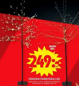 ICA Maxi Dekorationsträd led erbjuda