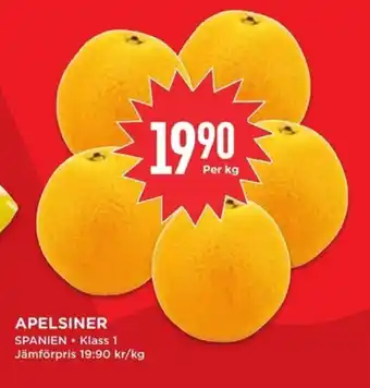 Willys Apelsiner erbjuda