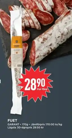 Willys GARANT Fuet erbjuda