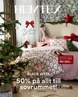 Hemtex 50% på allt till sovrummet! erbjuda