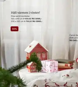 Hemtex Disa varmt duntäcke 150 x 210 cm erbjuda