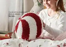 Hemtex Candy ball prydnadskudde Ø28 cm, SEK 240 erbjuda