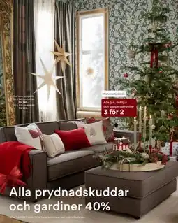 Hemtex Mali sammetsgardin erbjuda