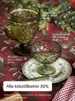 Hemtex Isadora karaff, SEK 245 erbjuda