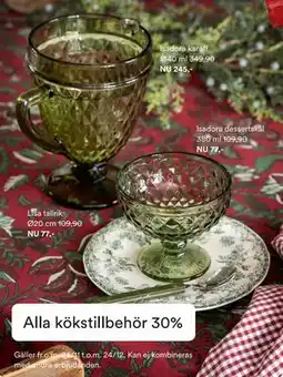 Hemtex Alla kökstillbehör erbjuda