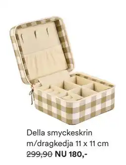 Hemtex Della smyckeskrin m/dragkedja 11 x 11 cm, SEK 180 erbjuda
