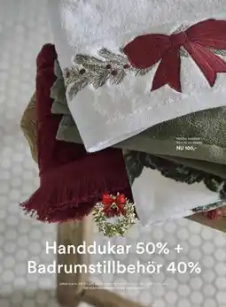 Hemtex Holiday handduk 50 x 70 cm, SEK 100 erbjuda