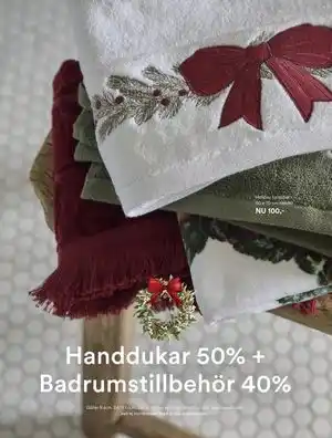 Hemtex Badrumstillbehör 40% erbjuda