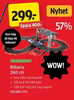 Jula Bilbana 260 cm, SEK 299 erbjuda