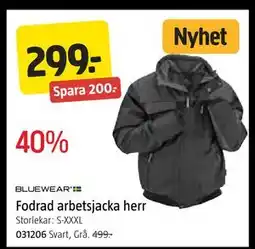 Jula Fodrad arbetsjacka herr, SEK 299 erbjuda