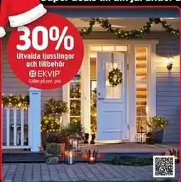 Jula Utvalda ljusslingor och tillbehör erbjuda