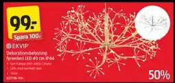 Jula Dekorationsbelysning fyrverkeri LED 49 cm IP44, SEK 99 erbjuda