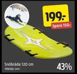 Jula Snöbräda 120 cm, SEK 199 erbjuda