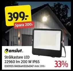 Jula Strålkastare LED 22960 lm 200 W IP65, SEK 399 erbjuda
