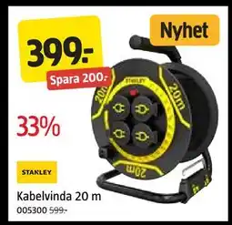 Jula Kabelvinda 20 m, SEK 399 erbjuda