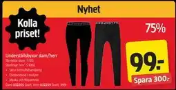 Jula Underställsbyxor dam/herr, SEK 99 erbjuda