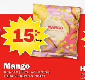 Mango, SEK 15