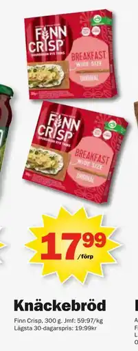 Pekås Knäckebröd, SEK 17.99 erbjuda