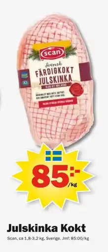 Pekås Julskinka Kokt, SEK 85 erbjuda