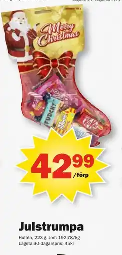 Pekås Julstrumpa, SEK 42.99 erbjuda