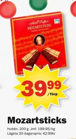 Pekås Mozartsticks, SEK 39.99 erbjuda
