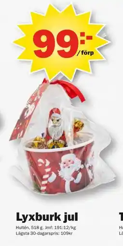 Pekås Lyxburk jul, SEK 99 erbjuda