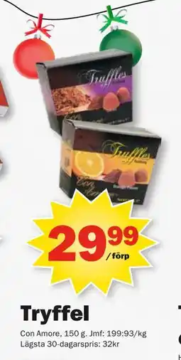 Pekås Tryffel, SEK 29.99 erbjuda