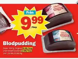 Pekås Blodpudding erbjuda