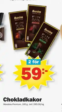 Pekås Chokladkakor, SEK 59 erbjuda