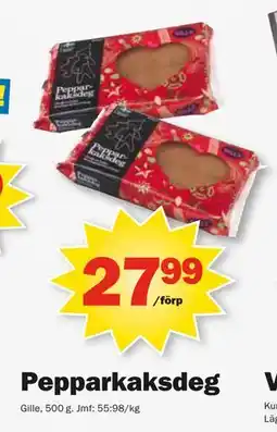 Pekås Pepparkaksdeg, SEK 27.99 erbjuda