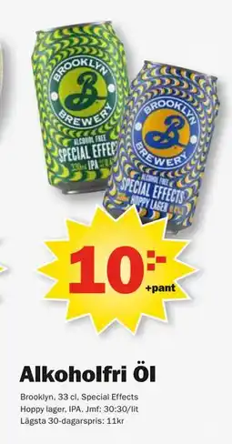 Pekås Alkoholfri Öl, SEK 10 erbjuda