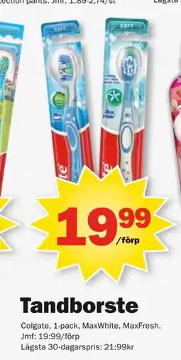 Pekås Tandborste, SEK 19.99 erbjuda