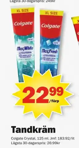 Pekås Tandkräm, SEK 22.99 erbjuda