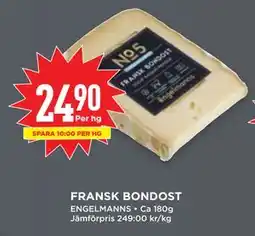 Willys FRANSK BONDOST, SEK 24.9 erbjuda