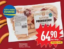 Willys PRINSKORV, SEK 64.9 erbjuda