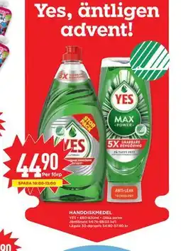 Willys HANDDISKMEDEL, SEK 44.9 erbjuda