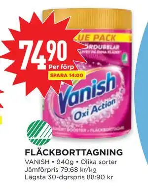 Willys FLÄCKBORTTAGNING, SEK 74.9 erbjuda