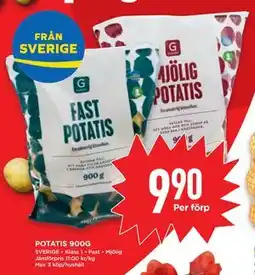 Willys POTATIS 900G, SEK 9.9 erbjuda